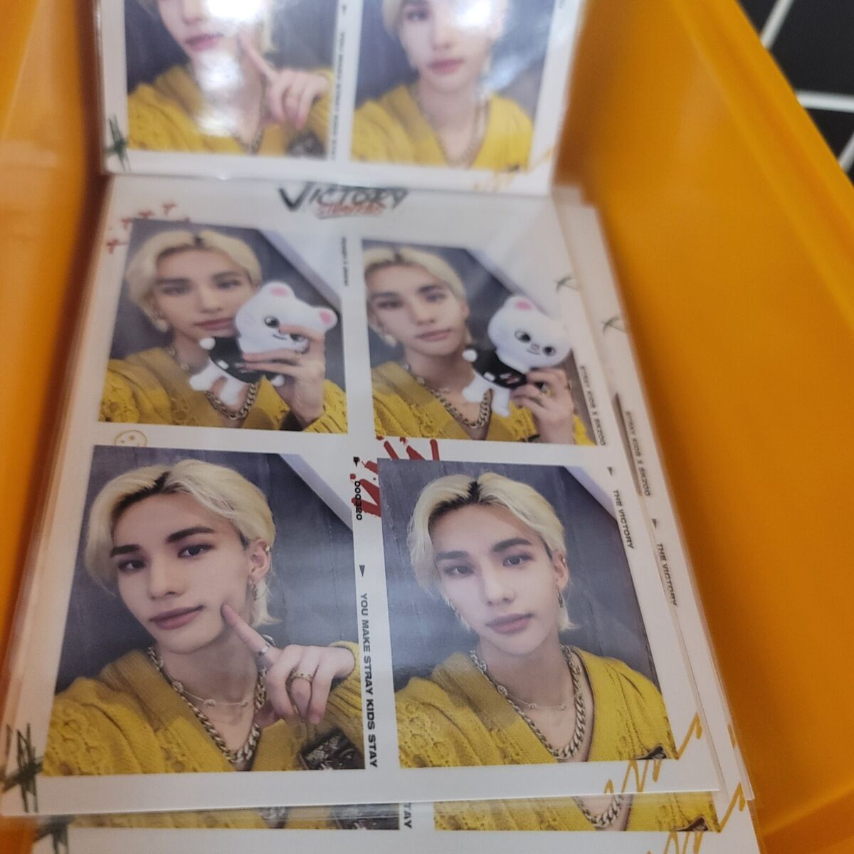 245 victory 4カット　SKZOO  コンプ　Stray Kids STRAY KIDS x SKZOO 4 cut frame photo POP-UP STORE THE