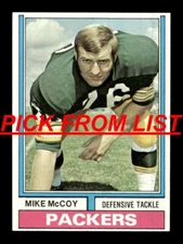 1974 Topps Football 274-528 EX/EX-MT Pick From List All PICTURED ss7
