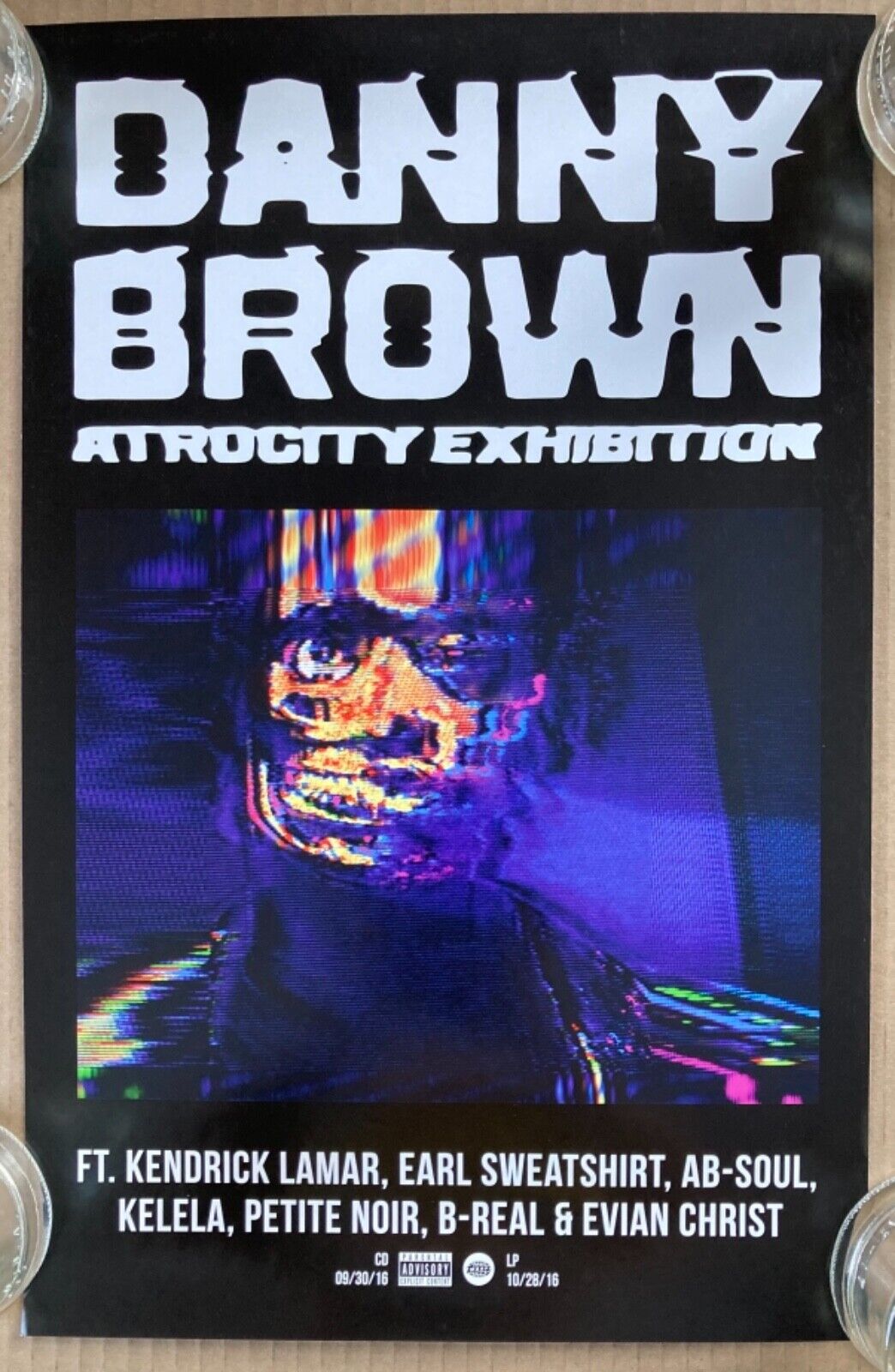Danny Brown Atrocity Exhibition Ft. Kendrick Lamar Earl Sweatshirt Promo | eBay