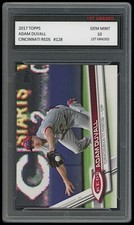 Adam Duvall 2017 Topps 1st Graded 10 MLB Card #128 Cincinnati Reds Mint Gem
