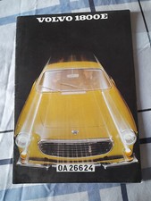 Volvo 1800E Brochure 1969 #RK 3966.8.69.50,000
