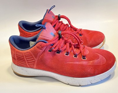 Nike Lunar Hyperrev Shoes Sneakers Red 802557-600 Mens Size 12