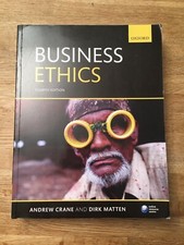 Business Ethics: Managing Corporate Citizenship and Sustainability in the Age of