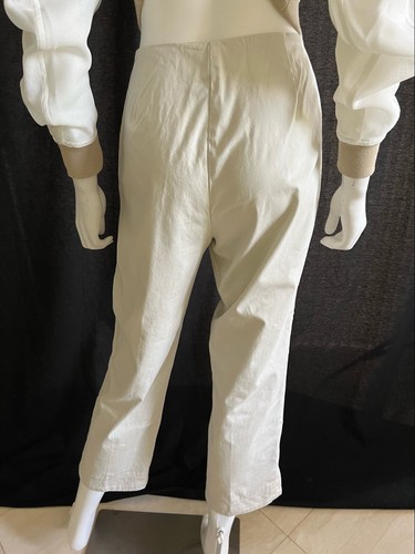 Jones New York Women's Stretch Pants Beige Cotton Size 10 - Picture 4 of 7