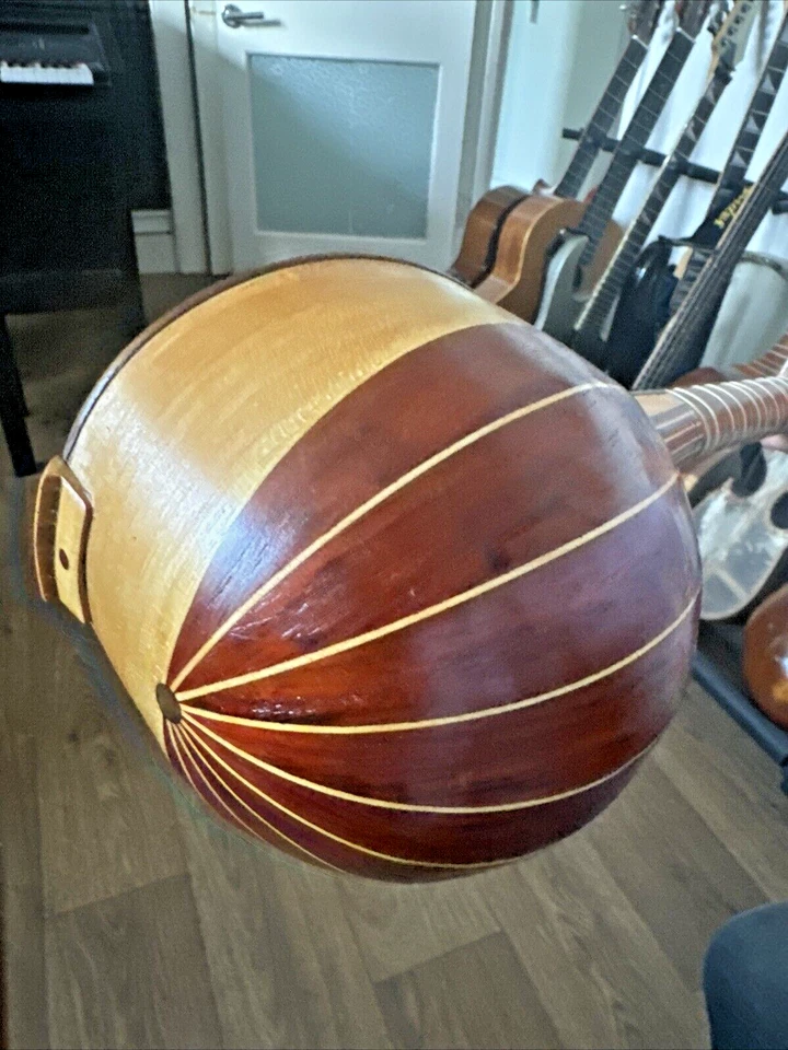 Strumento classico persiano Setar liuto fatto a mano modello di alta qualità سه‌تار جمشٌدٌ - Immagine 2 di 4