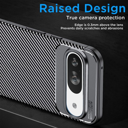 For Google Pixel 9 Pro XL Case Shockproof Ultra Slim TPU Carbon Fiber Back Cover - Picture 6 of 14