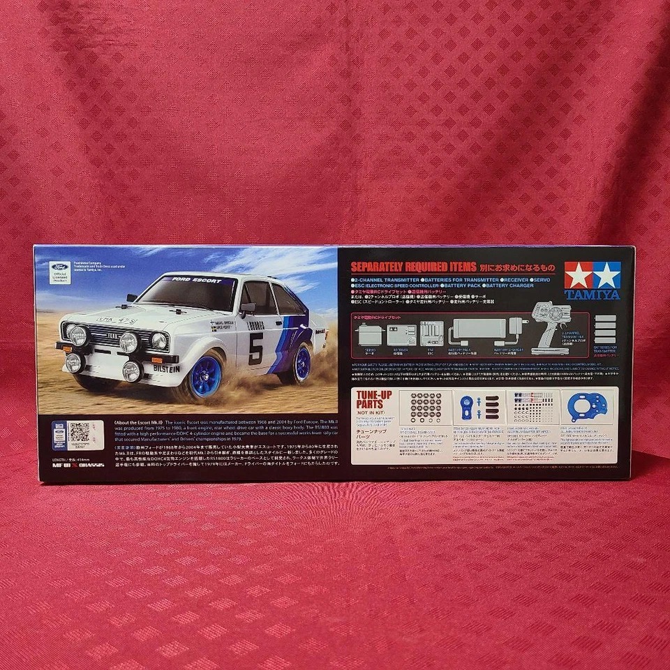 Voiture RC électrique série n°687 1/10 Ford Escort Mk.II Rally MF-01X châssis - Photo 3/4