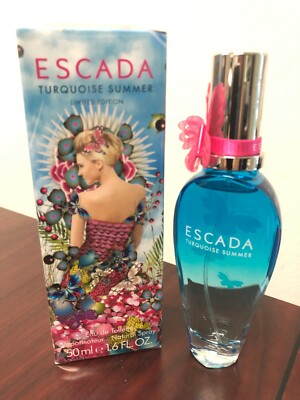 TURQUOISE SUMMER by ESCADA 1.6 oz / 50 ML Eau De Toilette Spray In Sealed Box