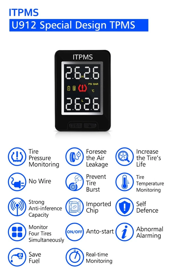 For Toyota Hilux TPMS Tyre Pressure Monitoring System. Cap Sensors - Image 4 of 4