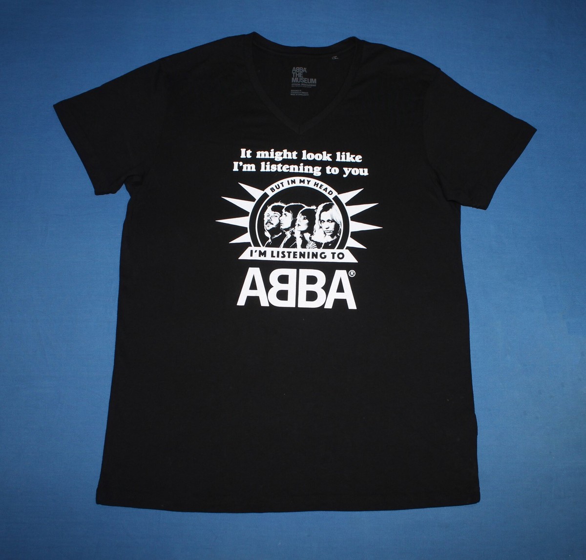 2017 Abba The Museum Shirt Pop Disco Band Men's Tee Large
