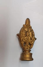 Vintage Lamp light fixture finial 3/8" threaded