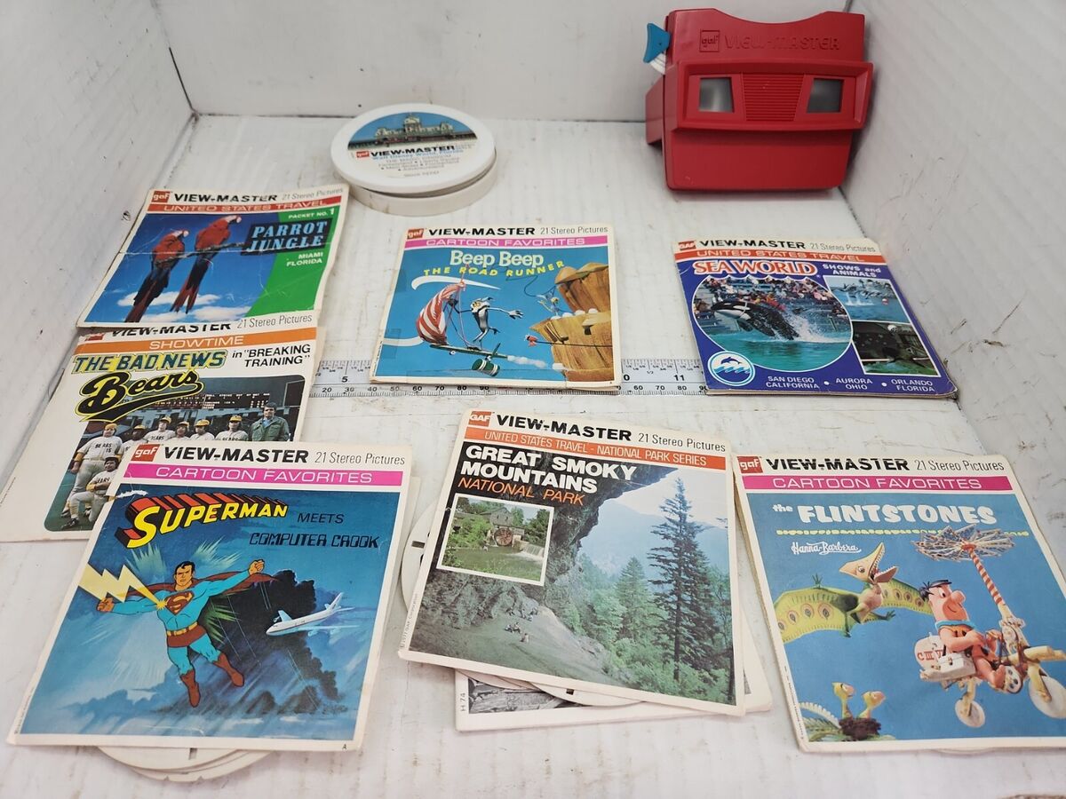 Vintage View Master With Reels