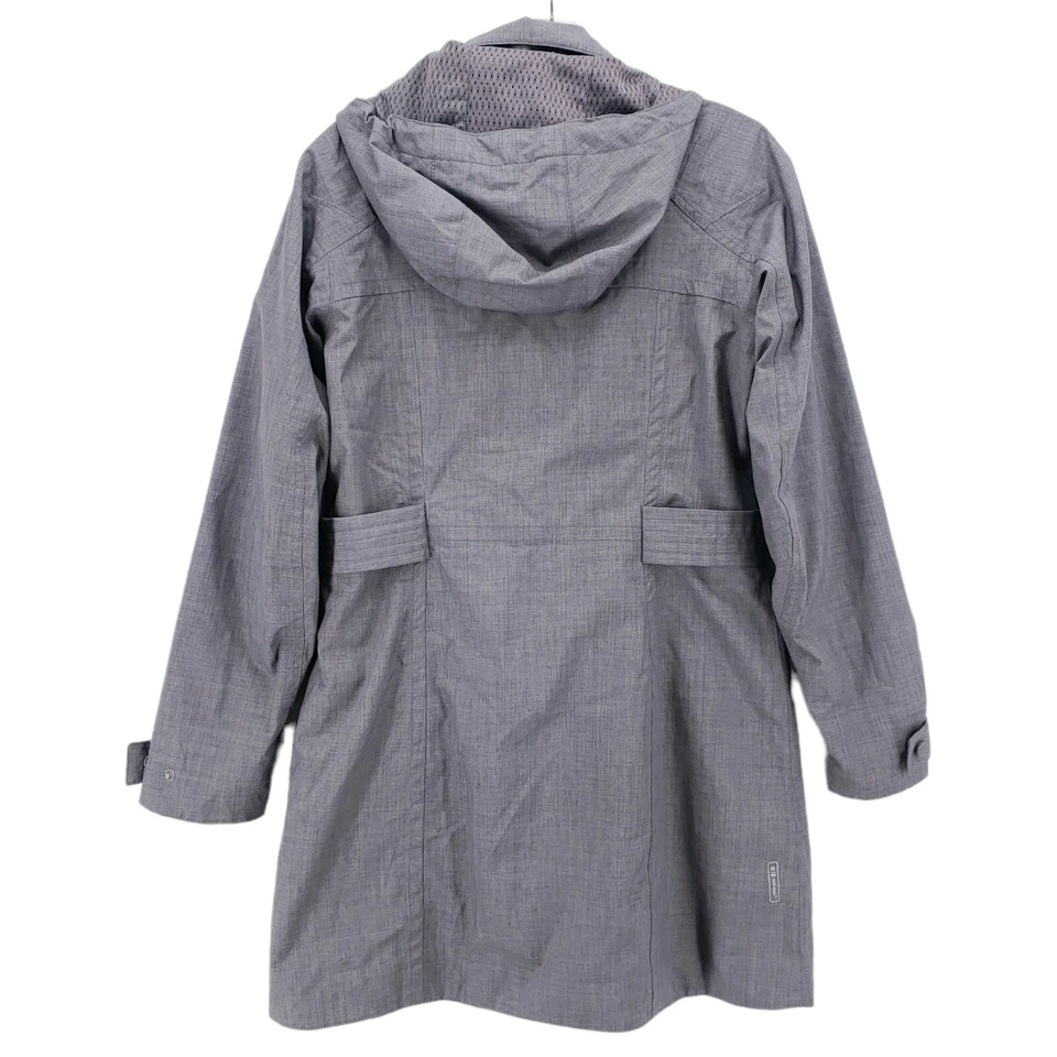 Chaqueta Parka Merrell Opti-shell Gris Con Capucha Talla PEQUEÑA Foto 3 de 4
