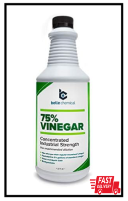 #ad 75% Pure Vinegar Concentrated Industrial Grade 32oz $22.45