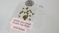 HIGH QUALITY JIFFY RIVETS Double & Single CAPPED LEATHER speedy Rivets Strong
