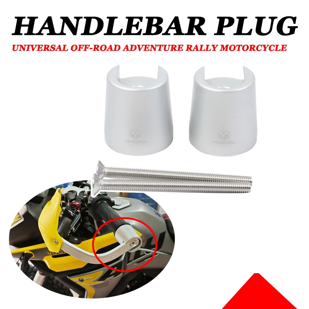 Motorcycle Handle Bar End Half Open Handlebar Plug Hand Guard