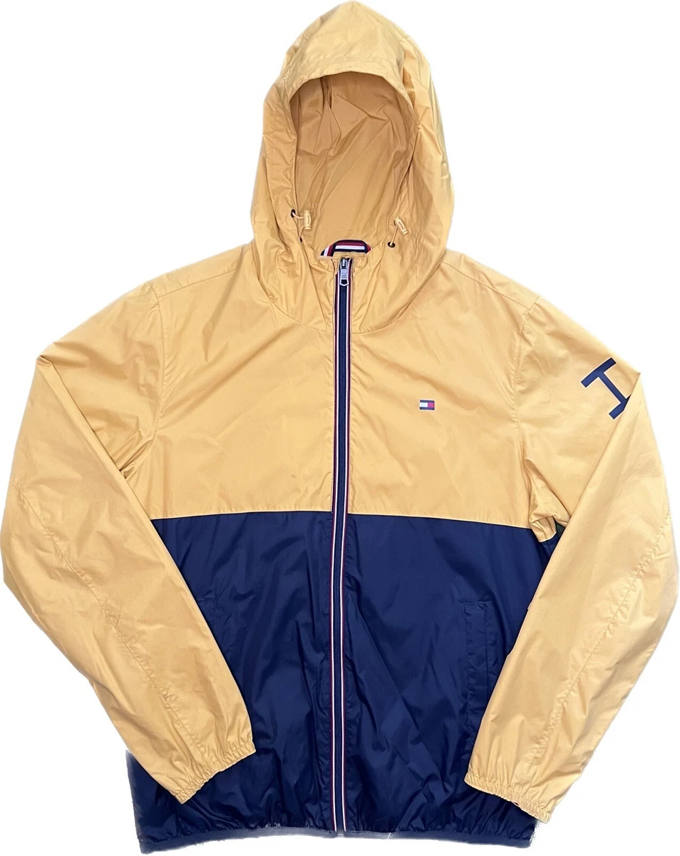 Tommy hilfiger colorblock pullover windbreaker clearance jacket