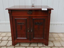 Jugendstil Halbschrank Nussbaum ca. 110 Jahre alt (HS003-18)