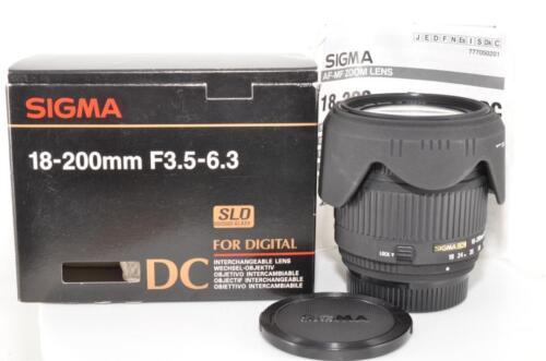 Sigma Sigma 18-200mm f3.5-6.3 for Nikon 2401 - Picture 1 of 12