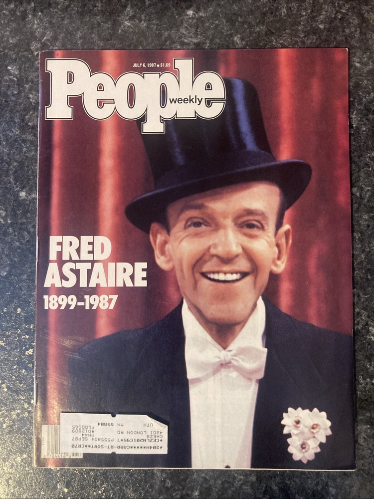 JULY 6 1987 PEOPLE WEEKLY MAGAZINE FRED ASTAIRE 1899-1987