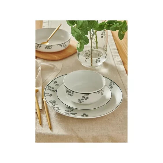 Tableware 12 Piece Dinner Set Asda Stacey Solomon Black Dinner Set
