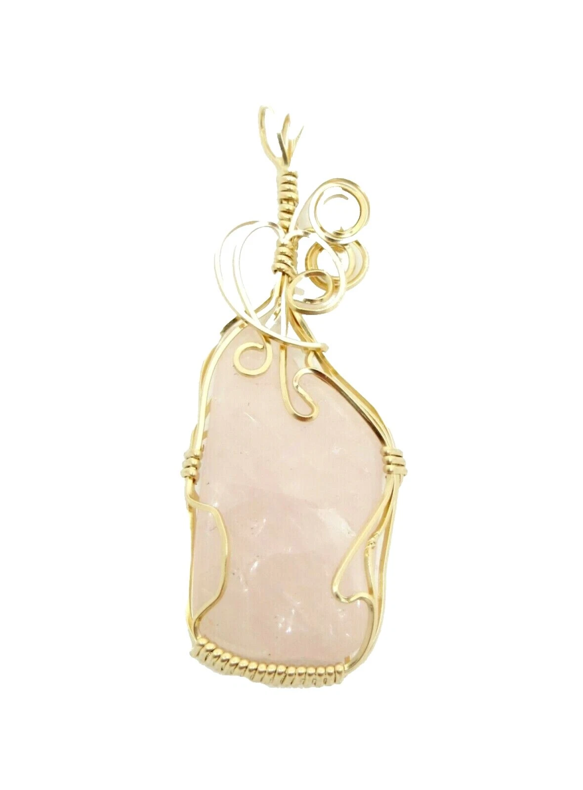 Colgante de Cristal de Cuarzo de Collares y colgantes hechos a mano