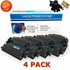 4 Pack High Yield CF287X 87X Toner for HP Enterprise Flow MFP M527c M527z M506