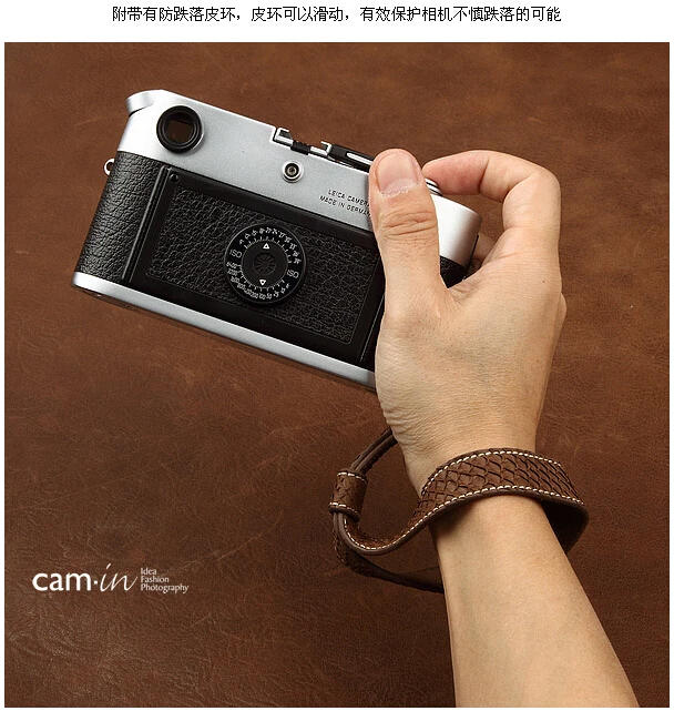 Deep sea fishskin wrist band for Leica M3M6M10P FUJI Olympus micro single camera - Image 4 of 4