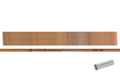 12 Stück Pfeilschaft Skylon Bentwood traditionelle Carbonschaft Spine 600 - 33''
