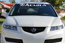 ACURA VINYL WINDSHIELD BANNER DECAL 4X40
