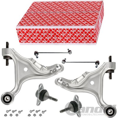 FEBI QUERLENKER+KOPPELSTANGE VORNE passend für VOLVO S60 I V70 II BIS BJ 2003