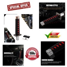 Exquisite Katana Gear Shifter - Black Red Universal Fit For Manualauto Cars Exquisite Katana Gear Shifter - Black Red Universal Fit For Manualauto Cars