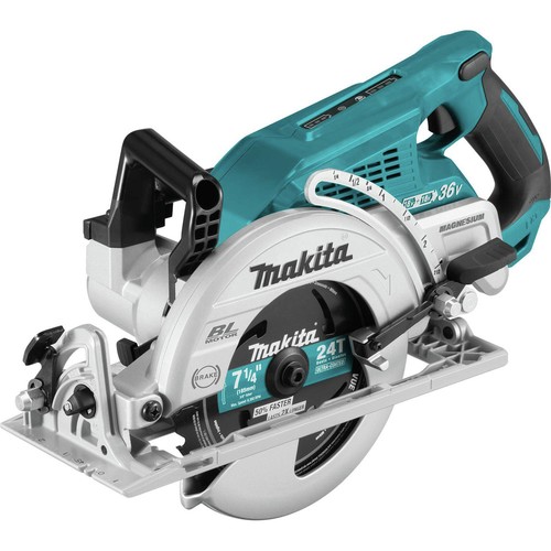 Makita 18V X2 LXT 7-1/4 in. Circular Saw Kit XSR01PT-R Certified Refurbished - Picture 2 of 9