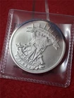NO DATE "MOLON LABE" COME AND TAKE IT 1oz UNC .999 FINE SILVER ROUND #M-2263