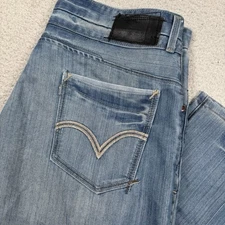 VTG Levi's Silvertab Jeans Men 36x30 Boot Cut Baggy Y2K Skater Grunge Blue