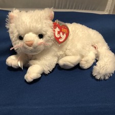 Ty Beanie Baby 2004 BIANCA The White Cat (8inch) MWMTs  Retired Rare 