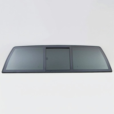 Fits 99-06 GMC Sierra 07 Classic Pickup Manual Slider Back Window Glass Rear