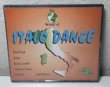 The World of Italo Dance by Various Artists (CD, Oct-2005, 2 Discs) B283