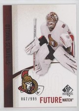 2010-11 SP Authentic Future Watch 867/999 Robin Lehner #239 0z8h