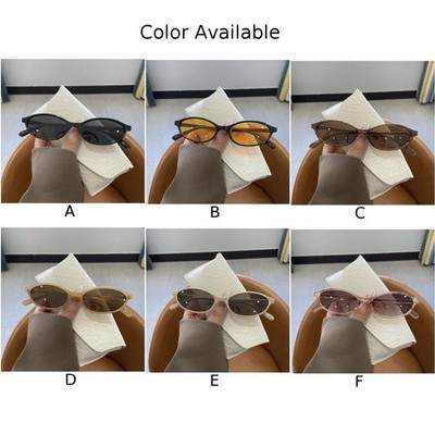 Ovale Sonnenbrille ovales Gestell Design leichtes PC-Material trendige Farboptionen