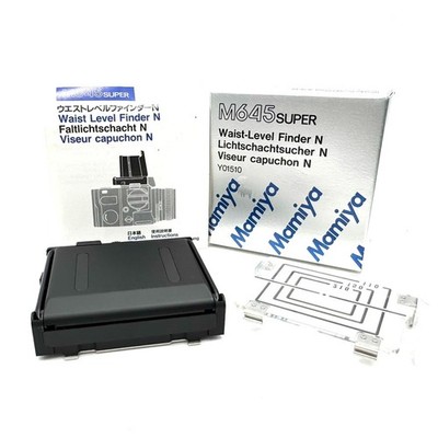 現状品】Mamiya Waist-Level Finder N ウエストレベルファインダー