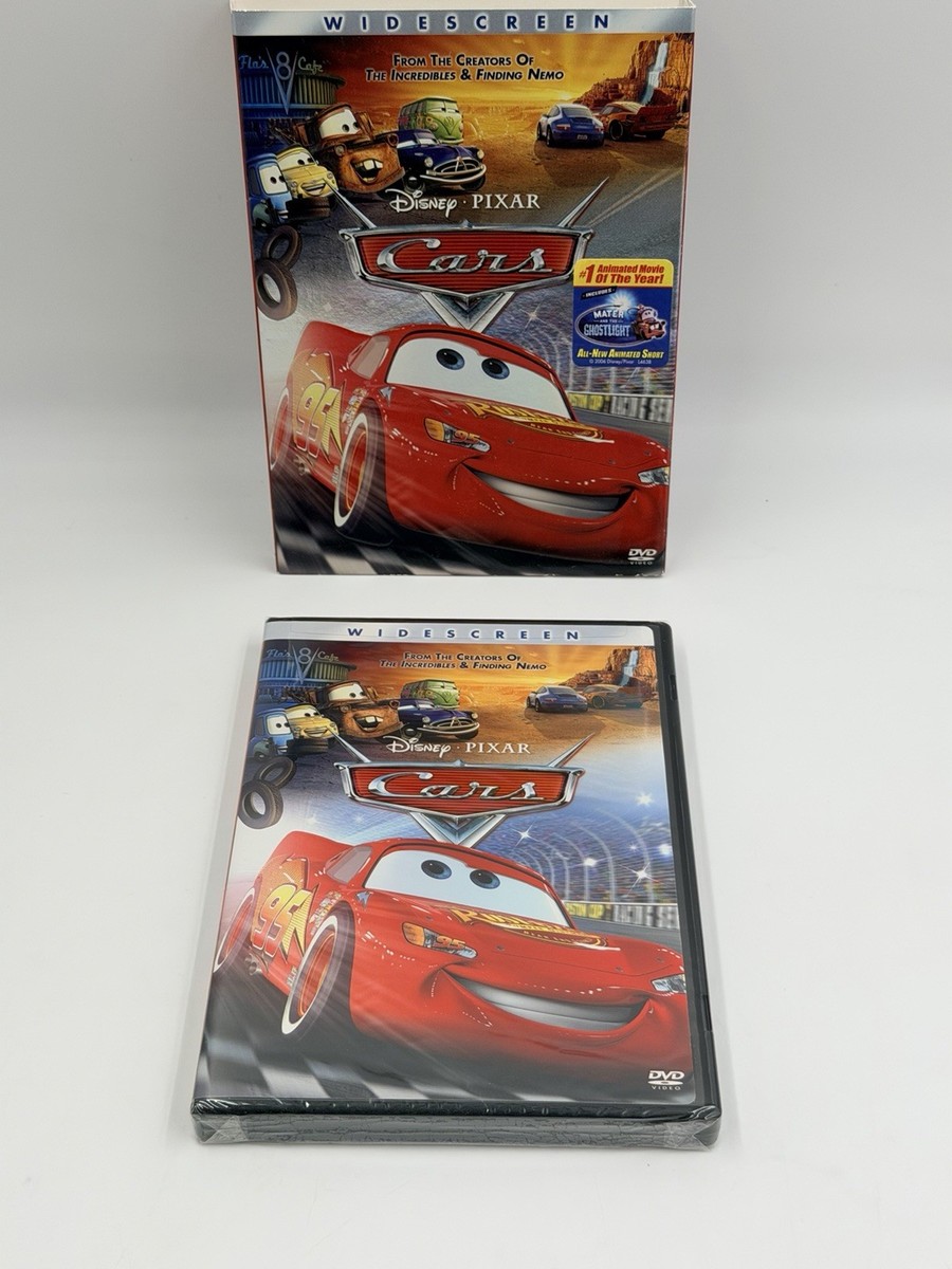 Disney Pixar Cars (DVD, 2006) New & Sealed in Sleeve Cover