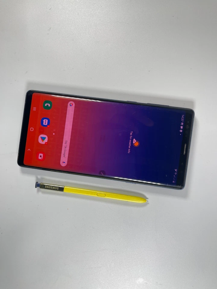 Samsung Galaxy Note9 512GB SM-N960F Blue Dual Sim Unlocked Poor Condition 850 - Image 4 of 4