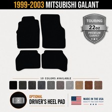 Avery Touring Front Rear Floor Mats For 1999-2003 Mitsubishi Galant 1n1