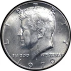 1970-D Silver Kennedy Half Dollar - Near Gem #211