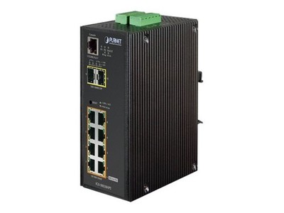 Planet Managed network switch L2+ Gigabit Ethernet 10/100/1000 Energie Über PoE