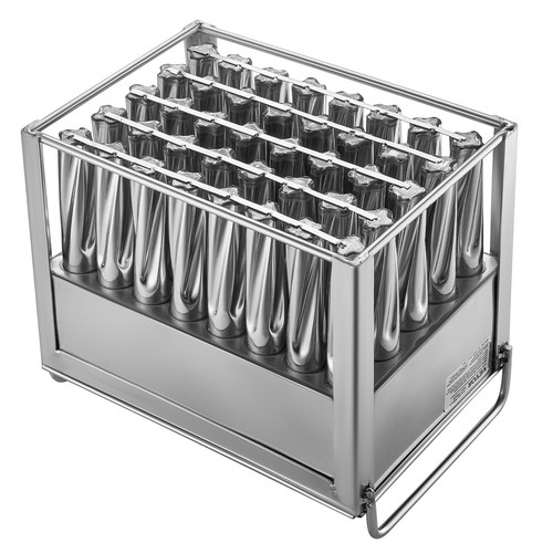 VEVOR Commercial Popsicle Moulds 40PCS Cylindrical Ice Pop Mould Stainless Steel - Picture 11 of 12