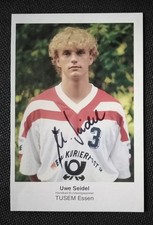 7651 Uwe Seidel TUSEM Jedzenie Piłka ręczna Karta z autografem oryginalnie podpisana
