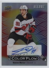 2024 Upper Deck Allure Color Flow Full Rainbow Dawson Mercer #CFA-DM Auto 0jr6