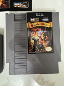 Battle Chess NES Nintendo Entertainment System 1990 Cart + Manual Sleeve